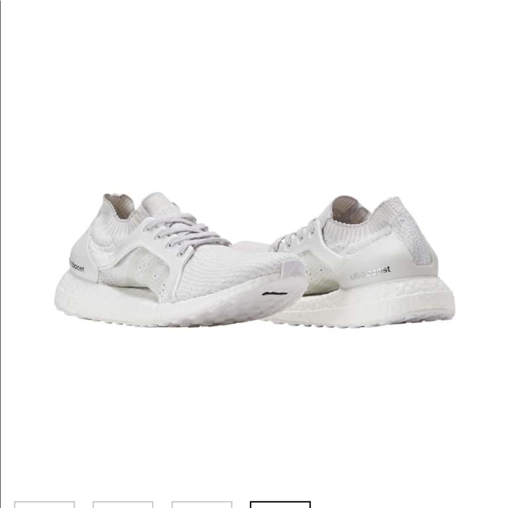 NWT Adidas ultra boost x white running shoes